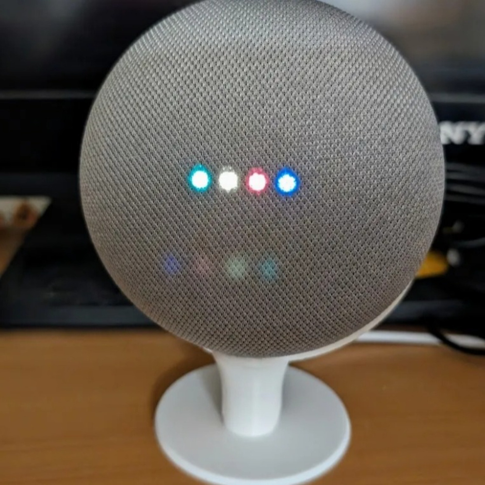 Stand Speaker Pintar Mini, Rak - Google Speaker Nest Audio ulasan dan harga